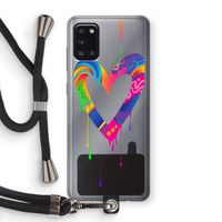 Melts My Heart: Samsung Galaxy A31 Transparant Hoesje met koord