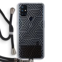 Magic pattern: OnePlus Nord N10 5G Transparant Hoesje met koord