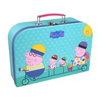 Barbo Toys Peppa Pig suitcase with Puzzle - thumbnail