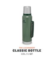 Stanley PMI Classic Legendary Bottle 1L thermosfles Hammertone Green - thumbnail