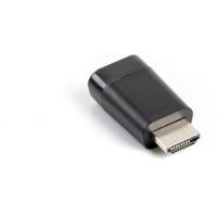 Lanberg AD-0016-BK tussenstuk voor kabels VGA HDMI Zwart