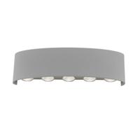 Paul Neuhaus Design wandspot Carlo Up - Down 5-lichts grijs 9489-21