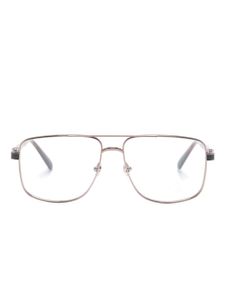 Moncler Eyewear lunettes de vue à monture carrée ML5178 - Marron