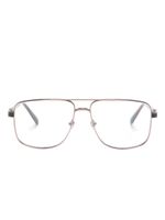 Moncler Eyewear lunettes de vue à monture carrée ML5178 - Marron