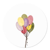 Muurcirkel Beer Ballonnen 20 Geen - thumbnail