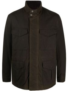 Baracuta veste Waxed Field à effet délavé - Vert