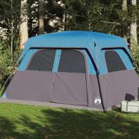 Gezinstent 6-persoons waterdicht blauw