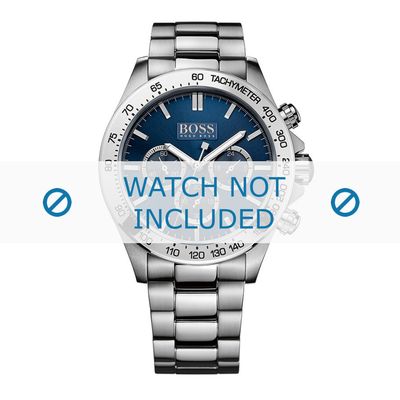 Hugo Boss Bandschakels HB1512963 - Staal - (2 stuks)