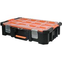 Organizer case - TOOD - 12 uitneembare compartimenten - Transparant deksel - 53x37x13 cm