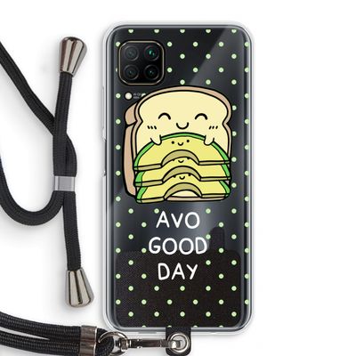 Avo Good Day: Huawei P40 Lite Transparant Hoesje met koord