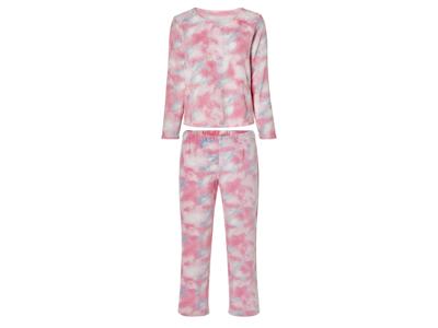 esmara Dames fleece joggingpak (L (44/46), Wit)
