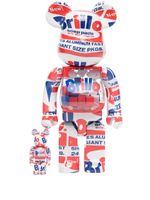 MEDICOM TOY x Andy Warhol figurine Brillo Be@rbrick 100% + 400% - Rouge - thumbnail