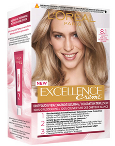 L&apos;Oréal Paris Excellence 8.1 Licht Asblond
