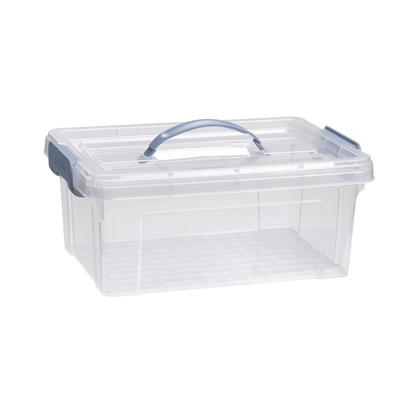 Opslagbox AZUL serie - met deksel - transparant - 8.5 liter - 36 x 26 x 15 cm - kunststof