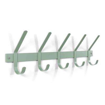 Spinder Design Dexter 5 wandkapstok - dusty green