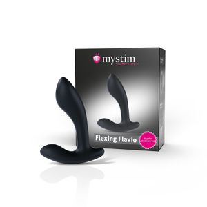 Mystim Flexing Flavio Prostaatmassage-hulpmiddel Zwart Silicium 1 stuk(s)