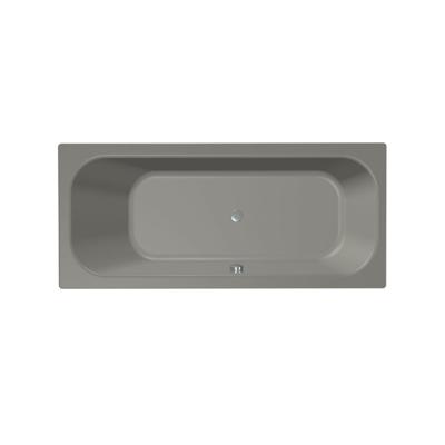 Xenz Aruba Ligbad - 180x80x48 - afvoer Midden - acryl - cement 6891-06