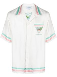 Casablanca chemise Tennis Club en soie