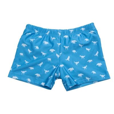 Slipstop wasbare zwemluier trunk Dino Petrol-12-18 mnd