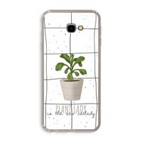 Kamerplant op vensterruit: Samsung Galaxy J4 Plus Transparant Hoesje