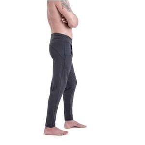 Yogabroek &apos;Shaolin&apos; Lang Man Donkergrijs S