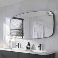 Ben Sandro Spiegel 160x4x80 cm Mat Zwart