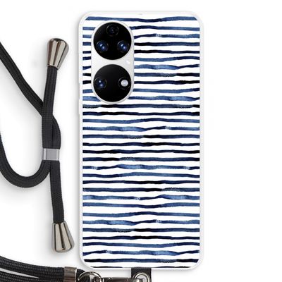 Verrassende lijnen: Huawei P50 Transparant Hoesje met koord