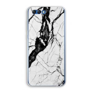 Witte marmer 2: Honor 10 Transparant Hoesje