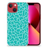 Apple iPhone 13 | Hoesje maken | Cracks Blue