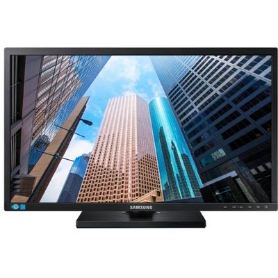 Samsung S24E450F - 24 inch - 1920x1080 - DVI - HDMI - VGA - Zwart Samsung S24E450F - 24 inch - 1920x1080 - DVI - HDMI - VGA - Zwart