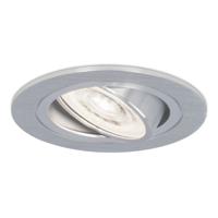 Chandler LED inbouwspot - Extra plat 58mm - GU10 LED Module - 6000K daglicht wit - Dimbaar - Rond - Kantelbaar - IP20 Voor binnen - RVS