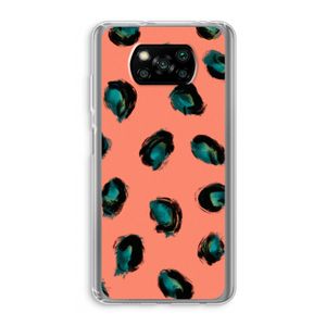 Pink Cheetah: Xiaomi Poco X3 NFC Transparant Hoesje