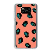 Pink Cheetah: Xiaomi Poco X3 NFC Transparant Hoesje
