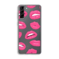 Bite my lip: Samsung Galaxy S21 Plus Transparant Hoesje