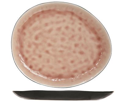 Cosy & Trendy Dinerborden Organic Laguna Old Rose - 27 x 23 cm - 4 Stuks