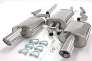 Simons uitlaat passend voor Audi A4 Sedan/Avant 2005- 1.8T, 2.0TFSi 044DH3R
