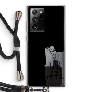 Musketon Painter: Samsung Galaxy Note 20 Ultra / Note 20 Ultra 5G Transparant Hoesje met koord