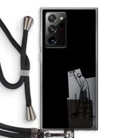 Musketon Painter: Samsung Galaxy Note 20 Ultra / Note 20 Ultra 5G Transparant Hoesje met koord
