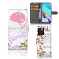 Xiaomi Redmi 10 | Telefoonhoesje | Met pasjeshouder | Bird Standing