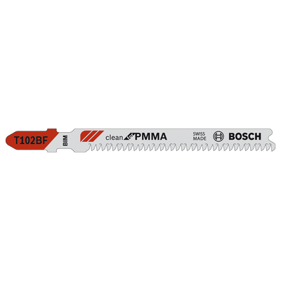 Bosch Accessoires Decoupeerzaagblad T102Bf Clean For Pmma | 2 stuks - 2609256C59