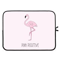 Pink positive: Laptop sleeve 15 inch - thumbnail