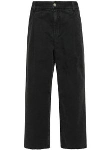 MARANT pantalon ample à coupe courte - Noir