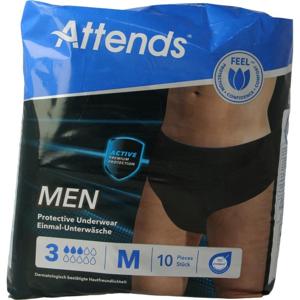 Men discreet underwear zwart maat M