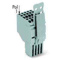 WAGO 2020-210/145-000 Connector, female Grijs 25 stuk(s) - thumbnail