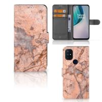 OnePlus Nord N10 | Bookcase | Marmer Oranje