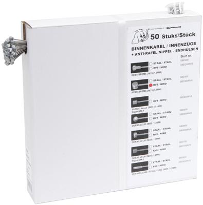 SLURF rembinnenkabel inner br.cab. stt 50psc.
