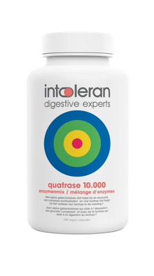 Intoleran Quatrase 10.000 Enzymenmix Capsules