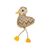 Kattenspeeltje Trixie Eend Geel Bruin