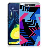 Samsung Galaxy A80 TPU Hoesje Funky Triangle