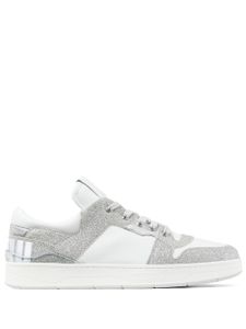 Jimmy Choo baskets Florent en cuir - Blanc